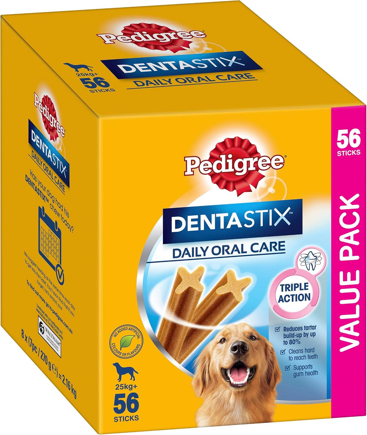 Pedigree DentaStix Daily Dental Chews for Dogs – 56 Pack