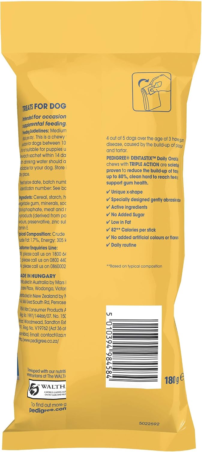 Pedigree DentaStix Daily Dental Chews for Dogs – 56 Pack