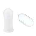 Soft Silicone Finger Toothbrush for Dogs & Cats (with Storage Case)
