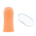 Soft Silicone Finger Toothbrush for Dogs & Cats (with Storage Case)